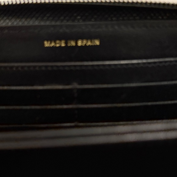 Chanel Boy Zipper Long Wallet Black Genuine Leather Excellent Condition - Picture 7 of 13